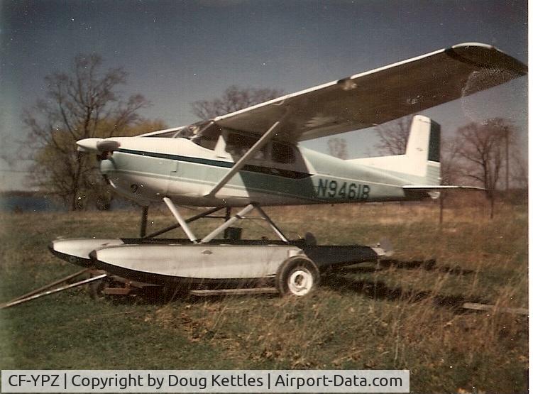 CF-YPZ, 1958 Cessna 175 Skylark C/N 55261, as N9461B just before importing to Canada