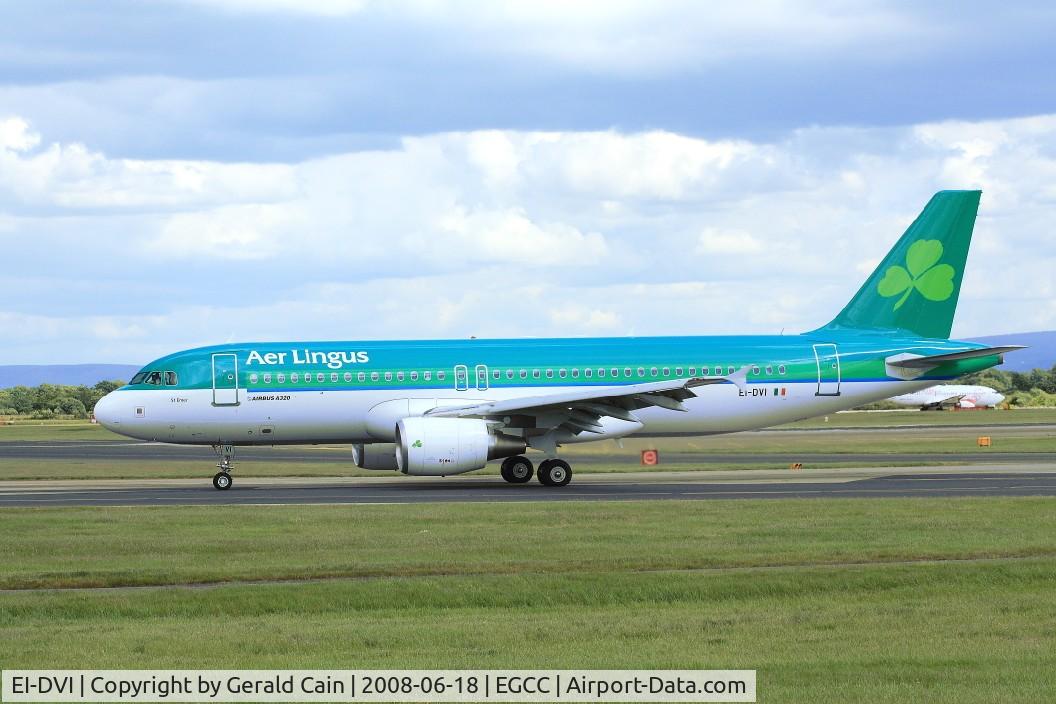 EI-DVI, 2008 Airbus A320-214 C/N 3501, ARRIVAL MANCHESTER