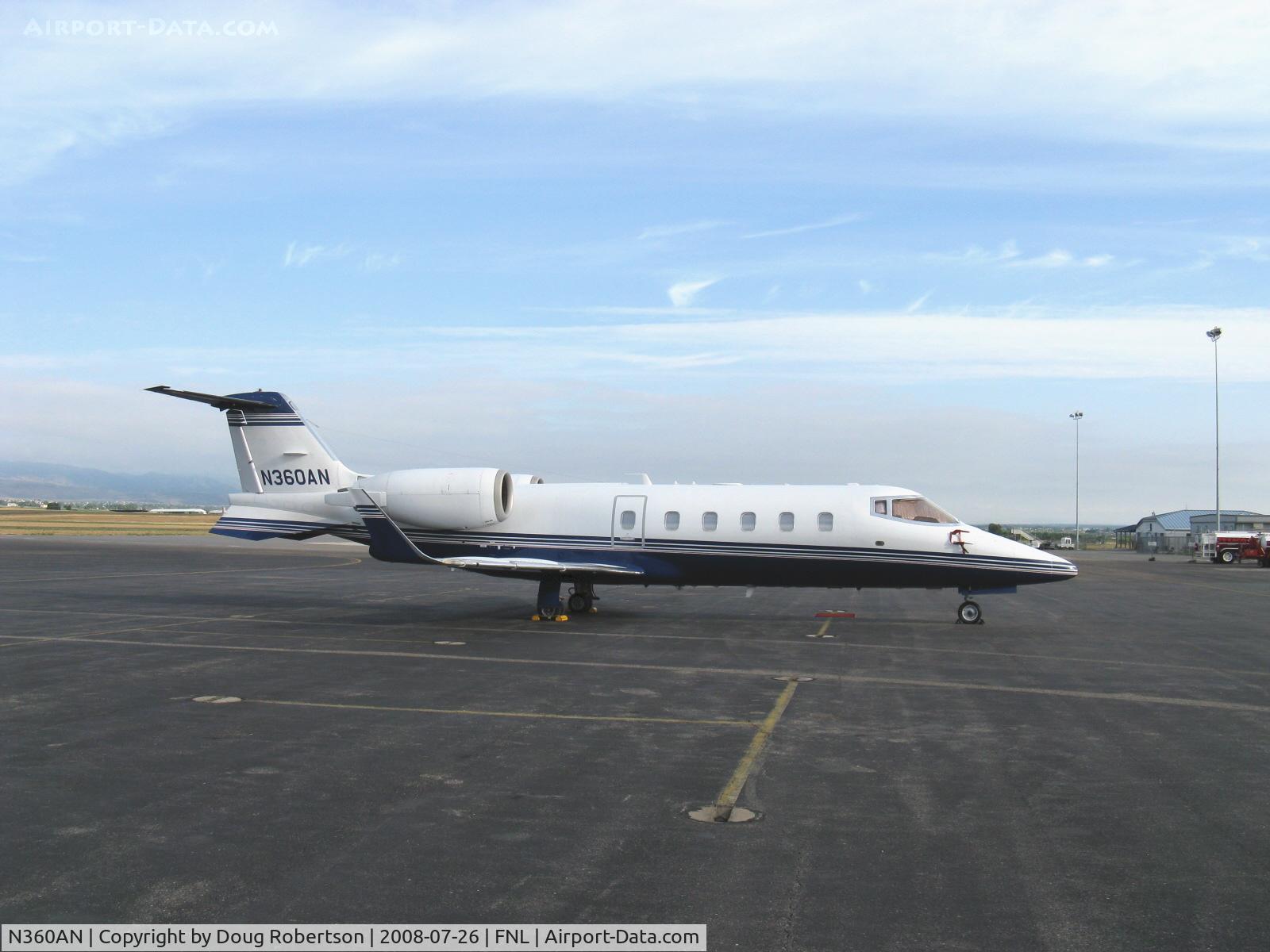 N360AN, 1998 Learjet Inc 60 C/N 137, 1998 Learjet 60, two P&W(C) 305A Turbofans 4,600 lb st each