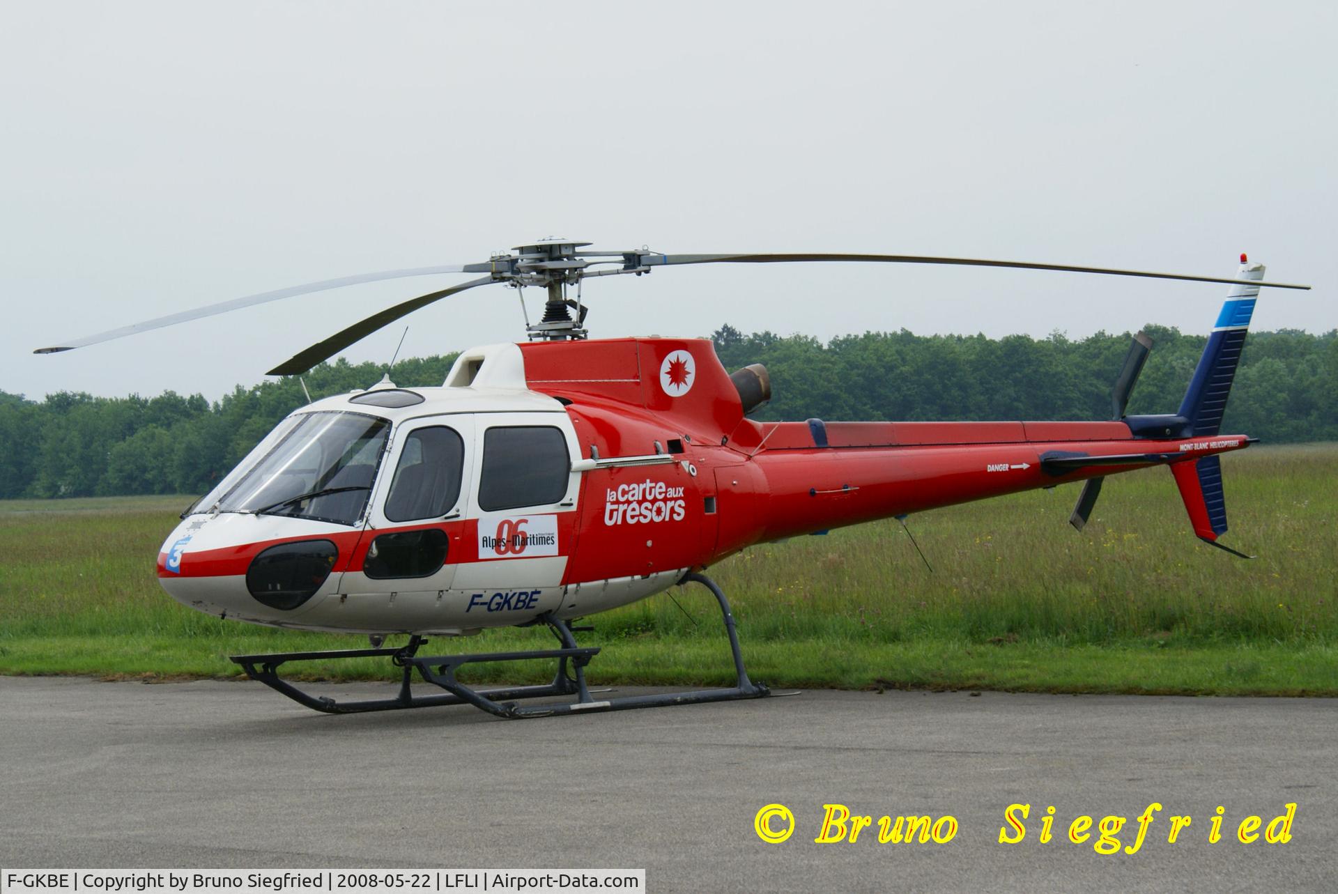 F-GKBE, Eurocopter AS-350B-2 Ecureuil Ecureuil C/N 2503, Annemasse Airport