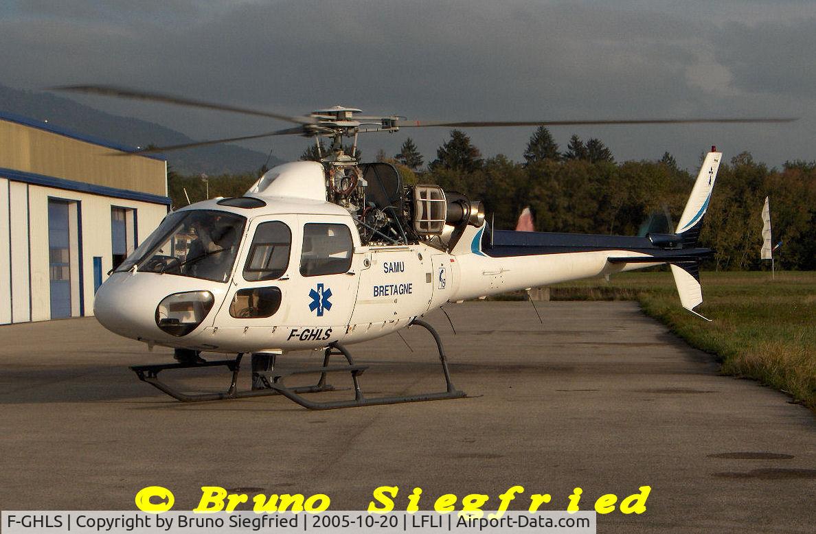 F-GHLS, Eurocopter AS-355N Ecureuil 2 C/N 5579, Annemasse Airport