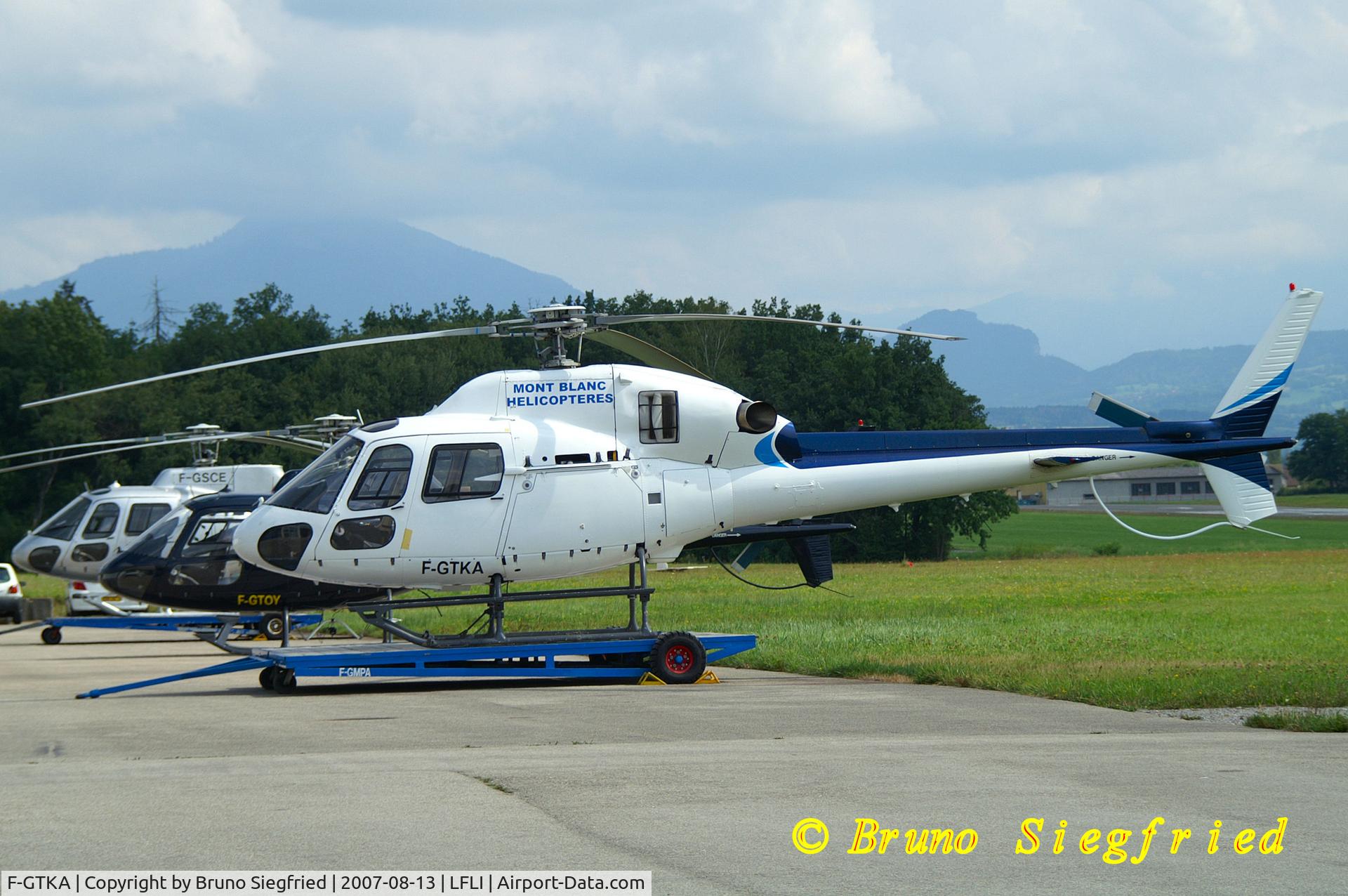 F-GTKA, Eurocopter AS-355N Ecureuil 2 C/N 5141, Annemasse Airport