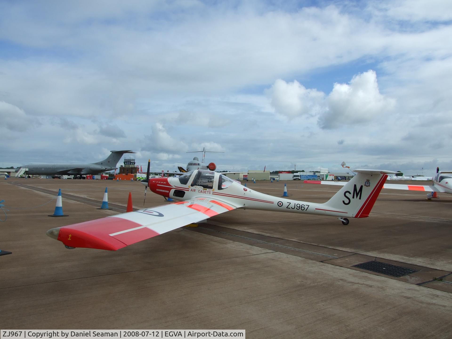 ZJ967, Grob G-109B Vigilant T1 C/N 6504, at riat08