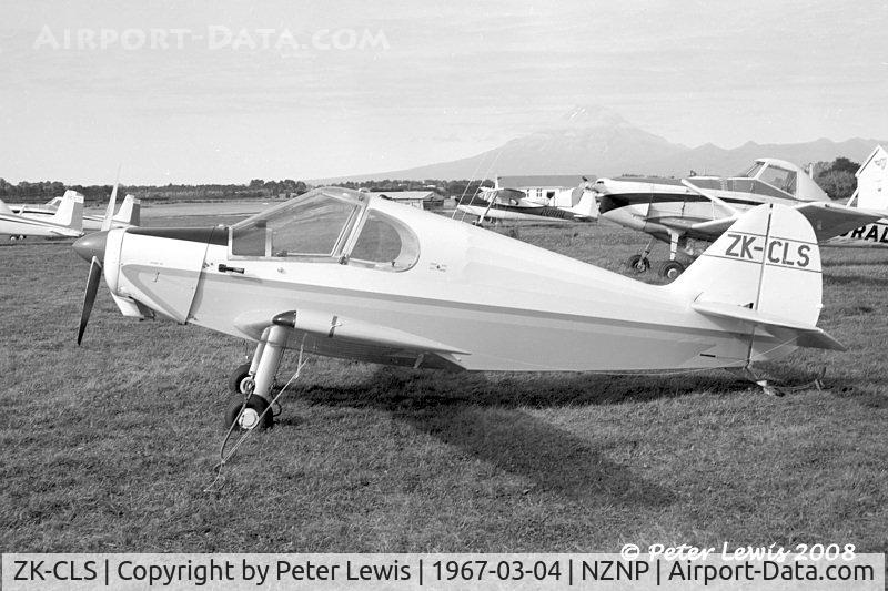 ZK-CLS, Gardan GY-20 Minicab C/N NZDBL1509, David B Locke, Manurewa