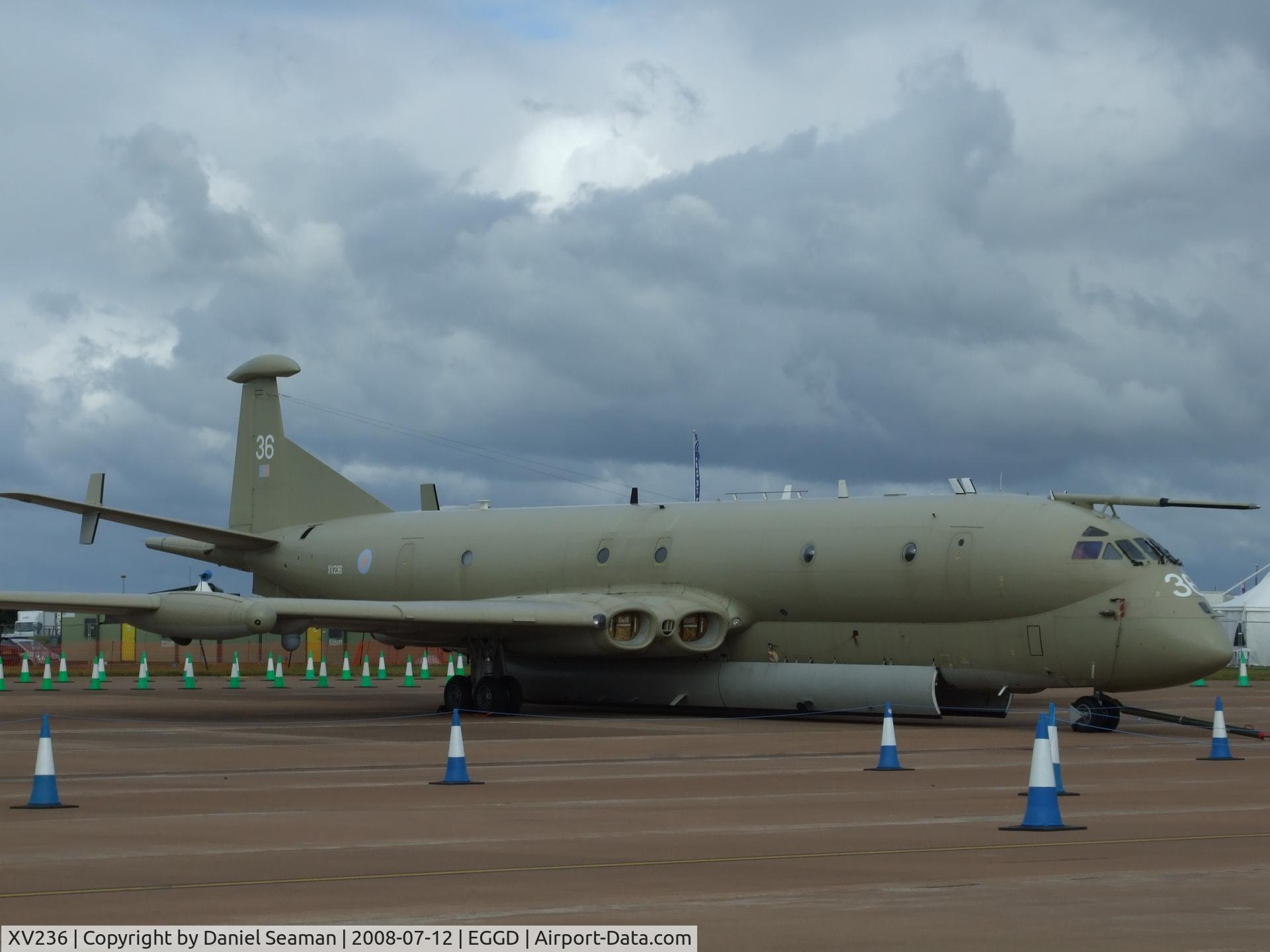 XV236, Hawker Siddeley Nimrod MR.2 C/N 8011, at riat08