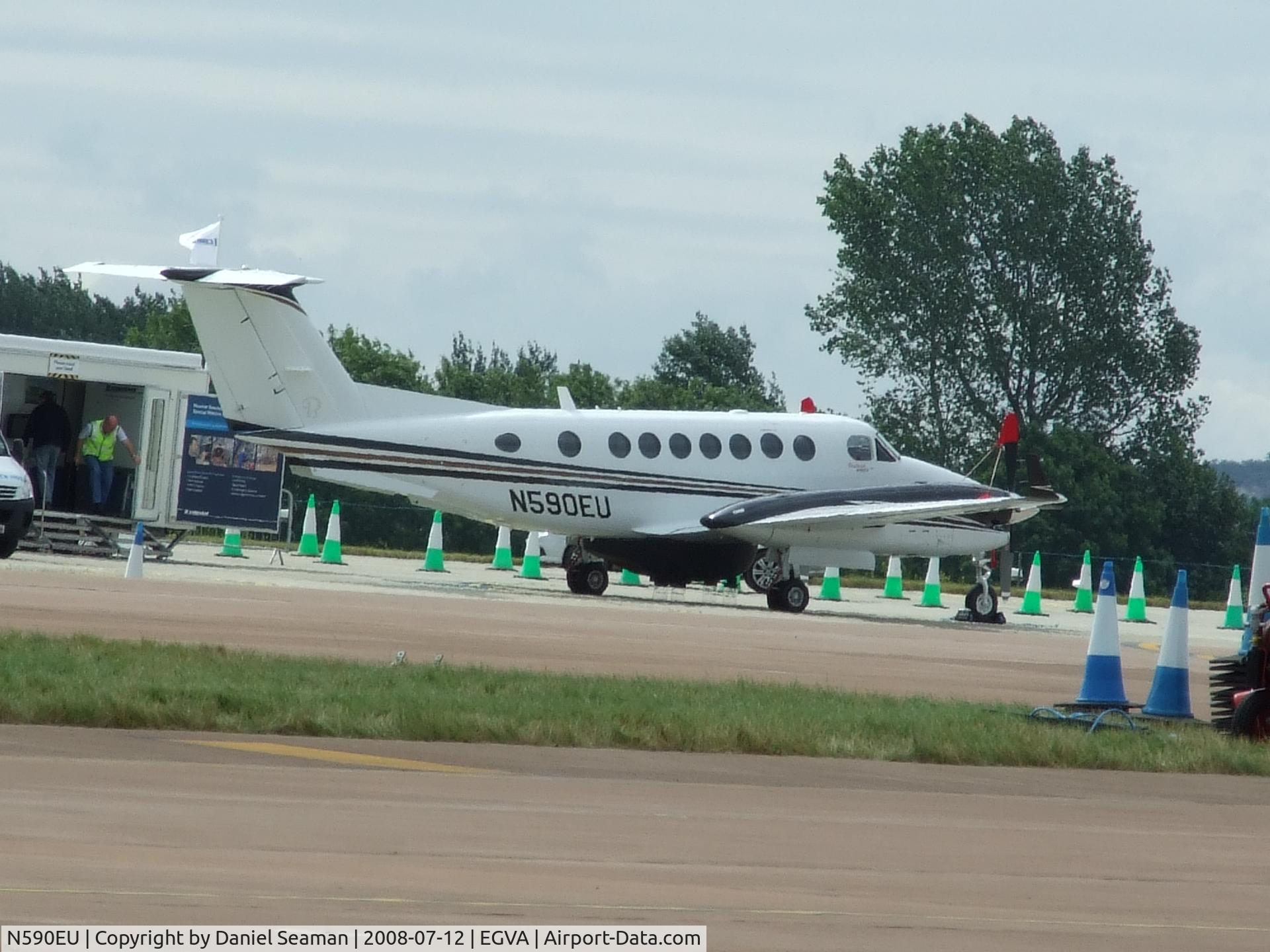 N590EU, 2008 Hawker Beechcraft 350 King Air (B300) C/N FL-590, at riat08
