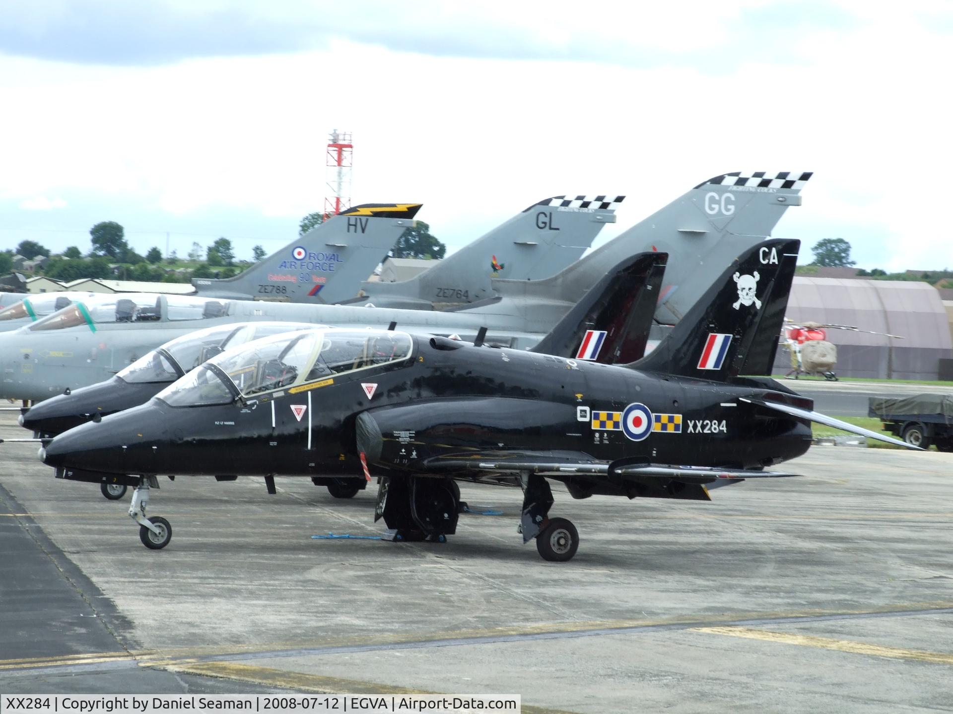 XX284, 1979 Hawker Siddeley Hawk T.1A C/N 110/312109, at riat08