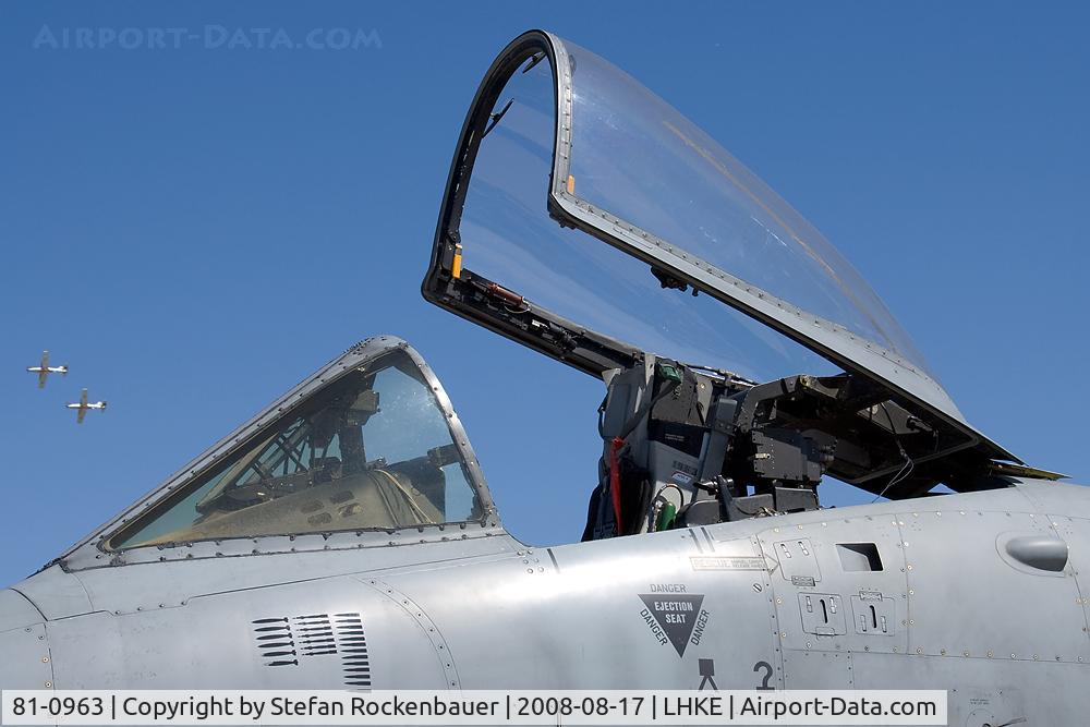 81-0963, 1981 Fairchild Republic A-10C Thunderbolt II C/N A10-0658, A-10