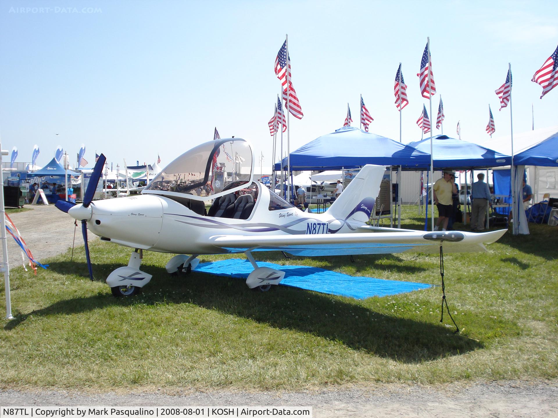 N87TL, 2007 TL Ultralight TL-2000 Sting Sport C/N TLUSA163, TL2000