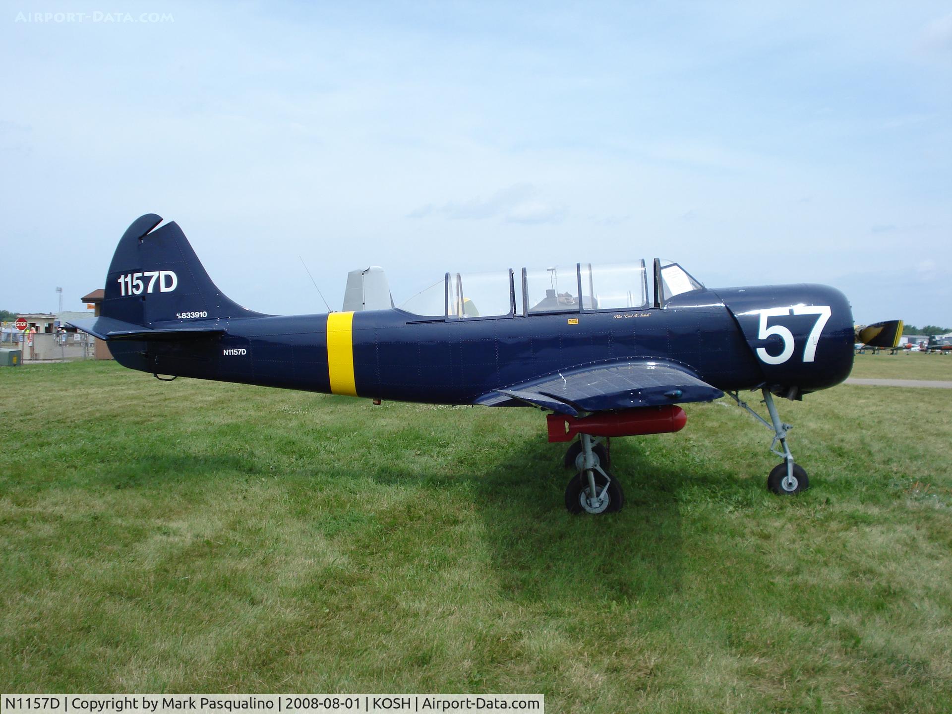 N1157D, 1983 Yakovlev (Aerostar) Yak-52 C/N 833910, YAK-52