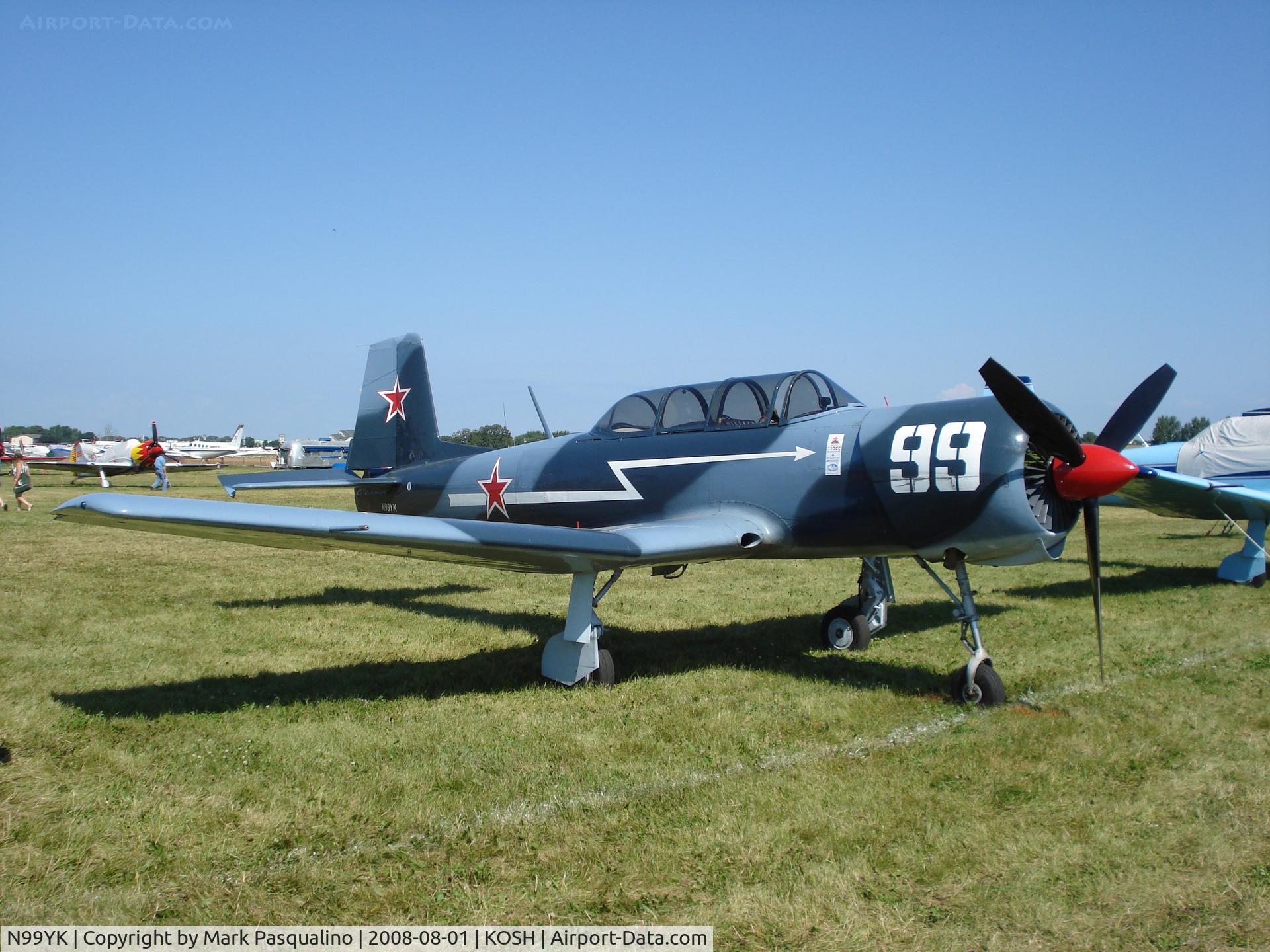 N99YK, 1965 Nanchang CJ-6 C/N 1332010, YAK-18A