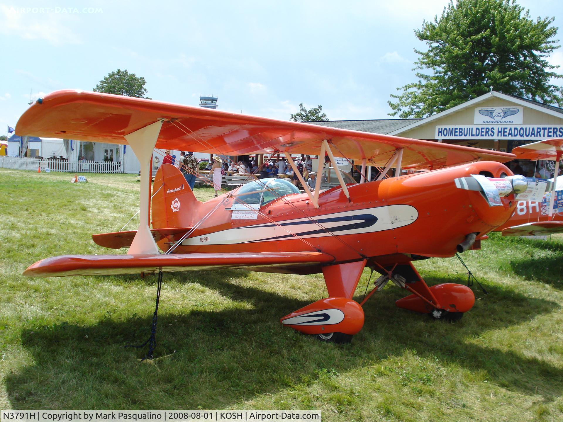 N3791H, 1983 EAA Acro Sport II C/N 65, Acro Sport II