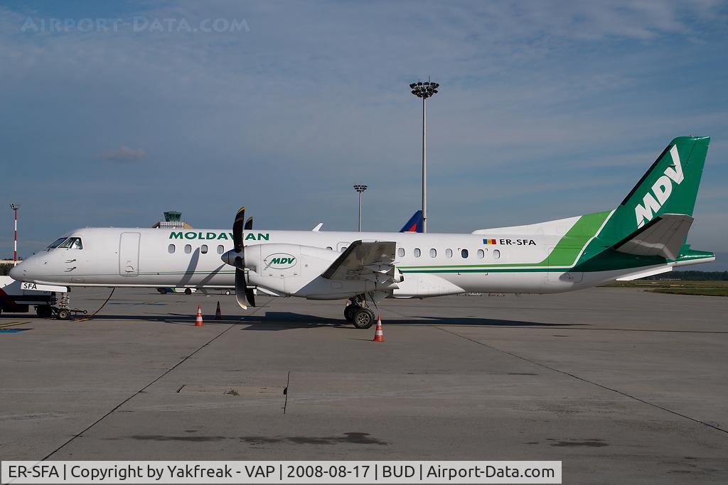 ER-SFA, 1998 Saab 2000 C/N 2000-056, Moldavian Airlines Saab 2000