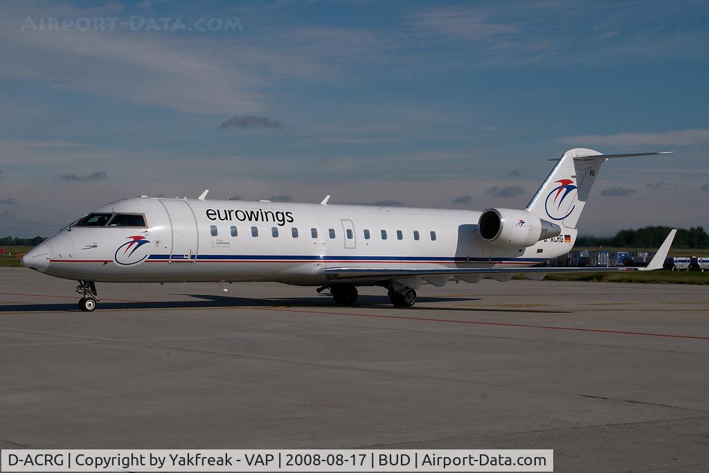 D-ACRG, 2002 Bombardier CRJ-200ER (CL-600-2B19) C/N 7630, Eurowings Regionaljet