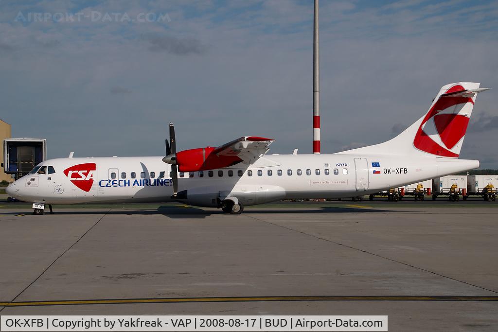 OK-XFB, 1992 ATR 72-202 C/N 297, CSA ATR72