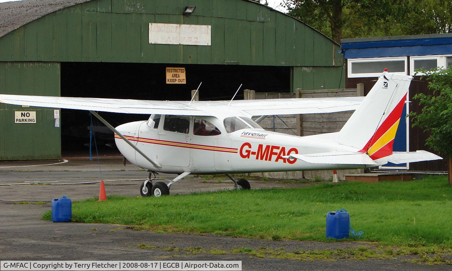 G-MFAC, 1967 Reims F172H Skyhawk C/N 0387, Ravenair Cessna 172 at Manchester Barton