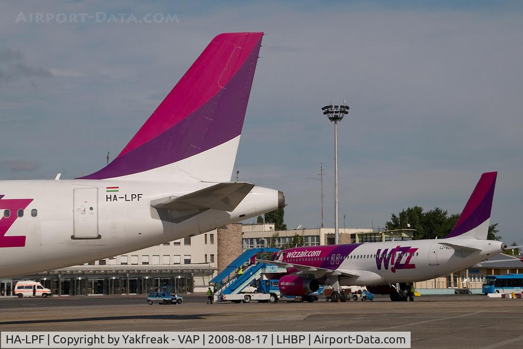 HA-LPF, 2002 Airbus A320-233 C/N 1834, Wizzair Airbus 320