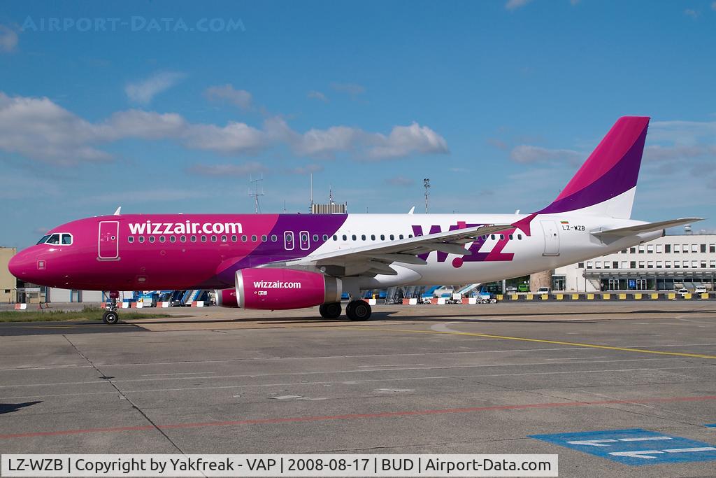 LZ-WZB, 2008 Airbus A320-232 C/N 3562, Wizzair Airbus 320