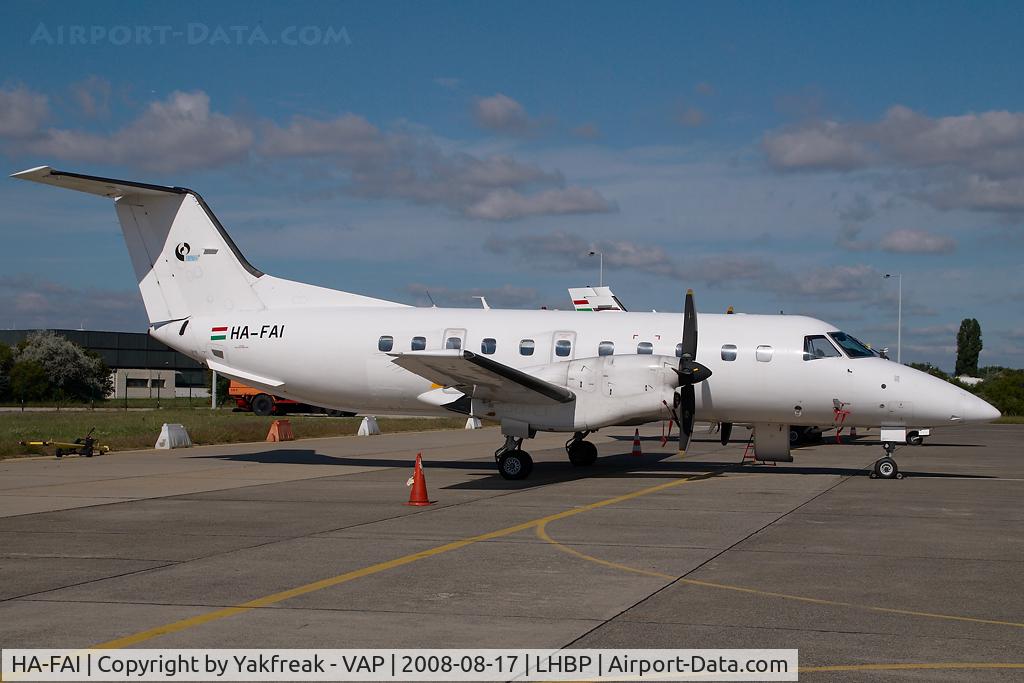 HA-FAI, 1989 Embraer EMB-120ER Brasilia C/N 120123, Budapest Aircraft Service Embraer 120