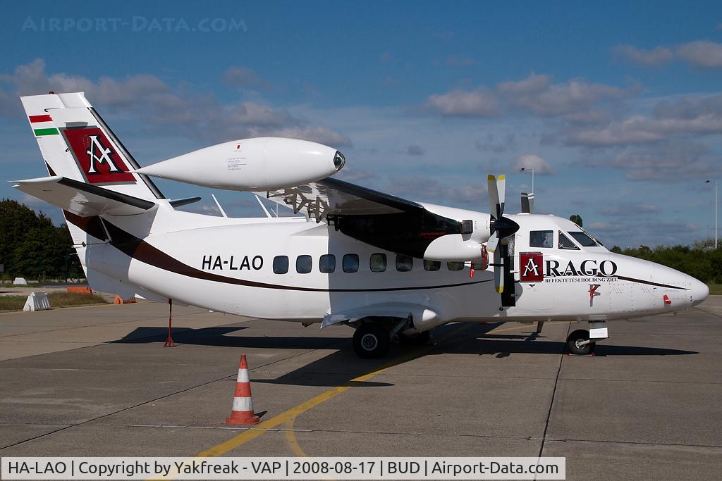 HA-LAO, 1990 Let L-410UVP Turbolet C/N 902501, Arago Let 410