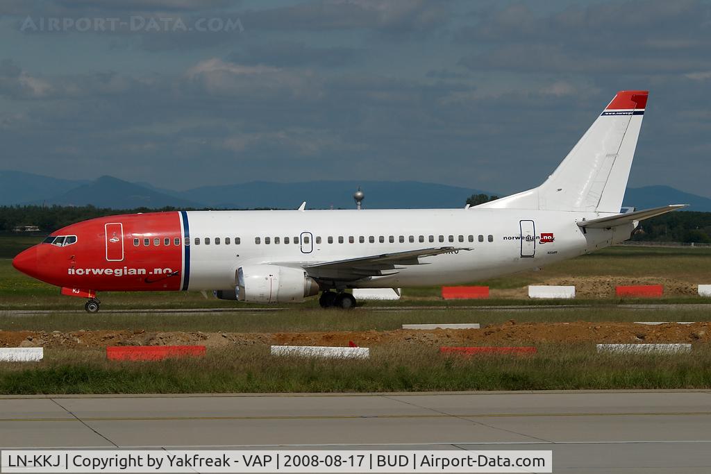 LN-KKJ, 1997 Boeing 737-36N C/N 28564, Norwegian Boeing 737-300