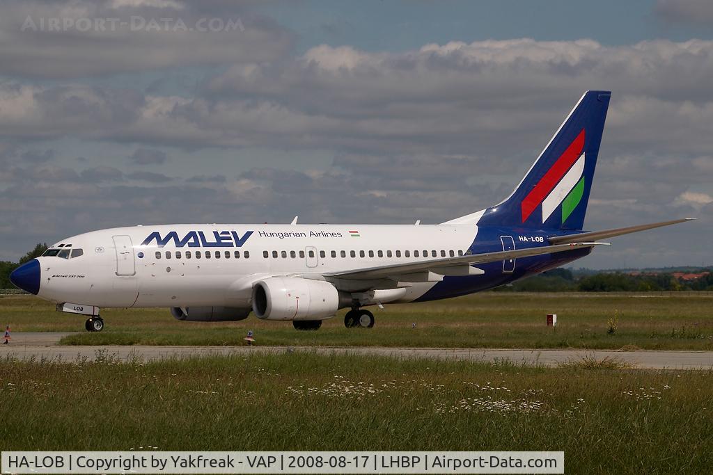 HA-LOB, 2003 Boeing 737-7Q8 C/N 29346, Malev Boeing 737-700