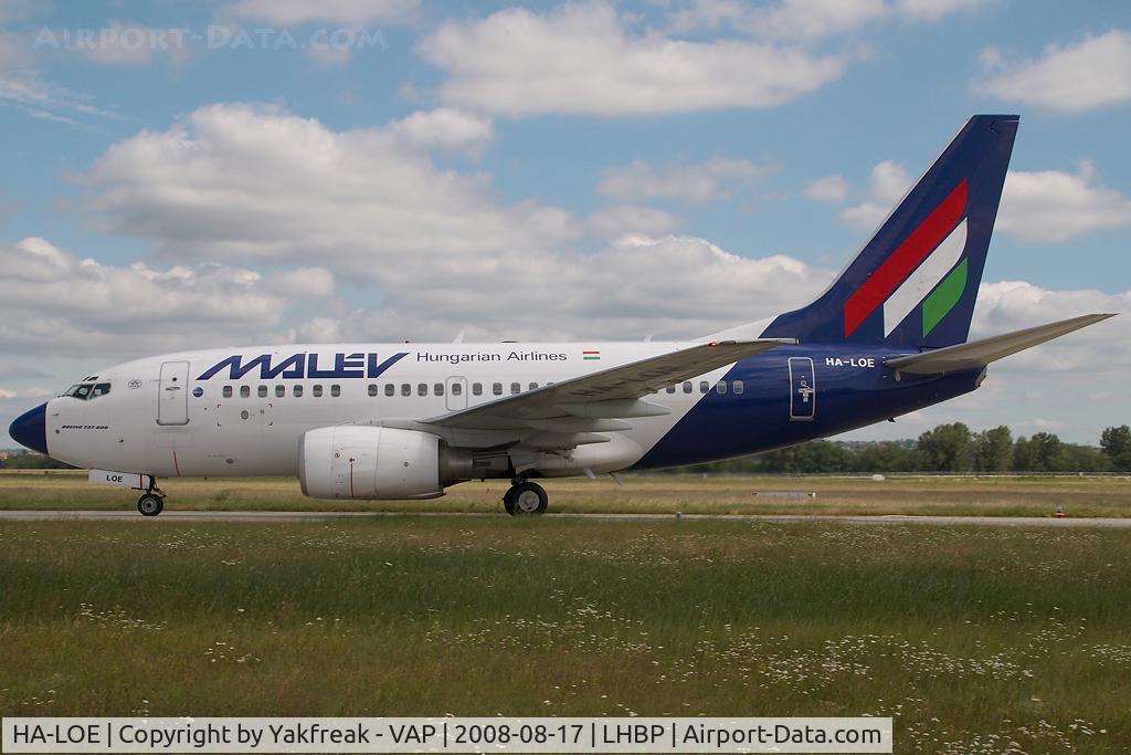 HA-LOE, 2003 Boeing 737-6Q8 C/N 28260, Malev Boeing 737-600