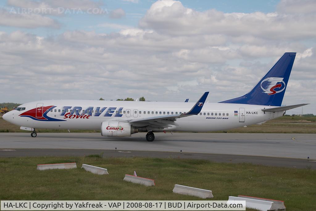 HA-LKC, 1999 Boeing 737-8K5 C/N 27991, Travel Service Boeing 737-800
