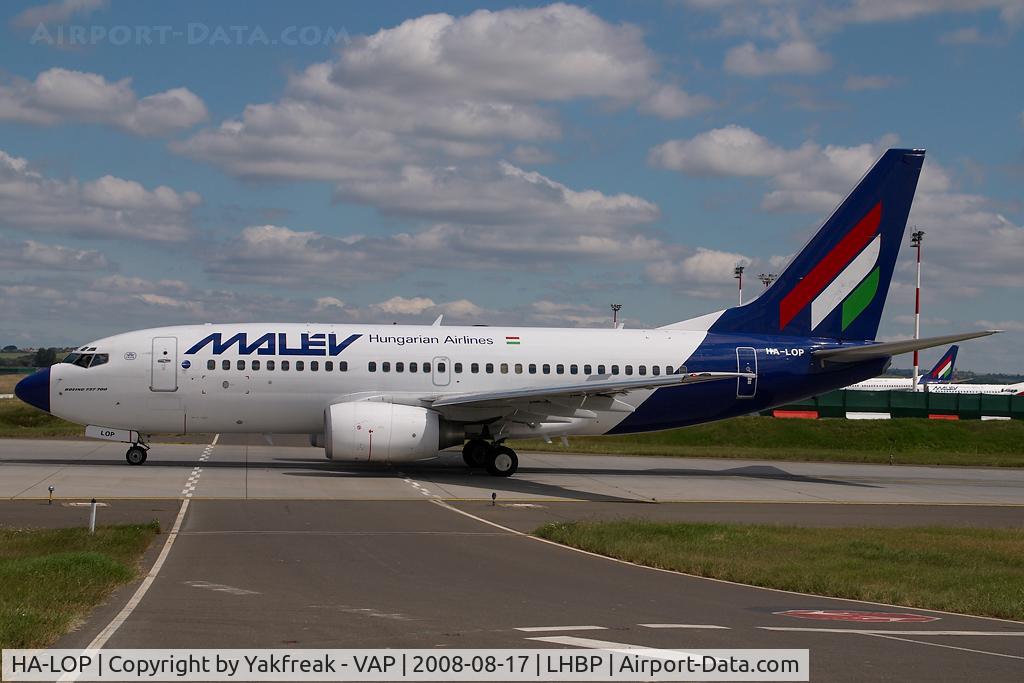 HA-LOP, 2004 Boeing 737-7Q8 C/N 29354, Malev Boeing 737-700