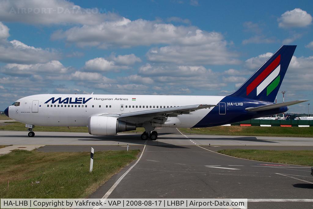 HA-LHB, 1993 Boeing 767-27G/ER C/N 27049, Malev Boeing 767-200