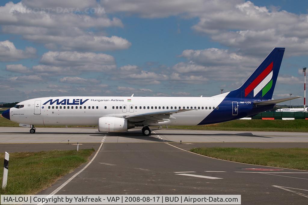 HA-LOU, 2005 Boeing 737-8Q8 C/N 30684, Malev Boeing 737-800