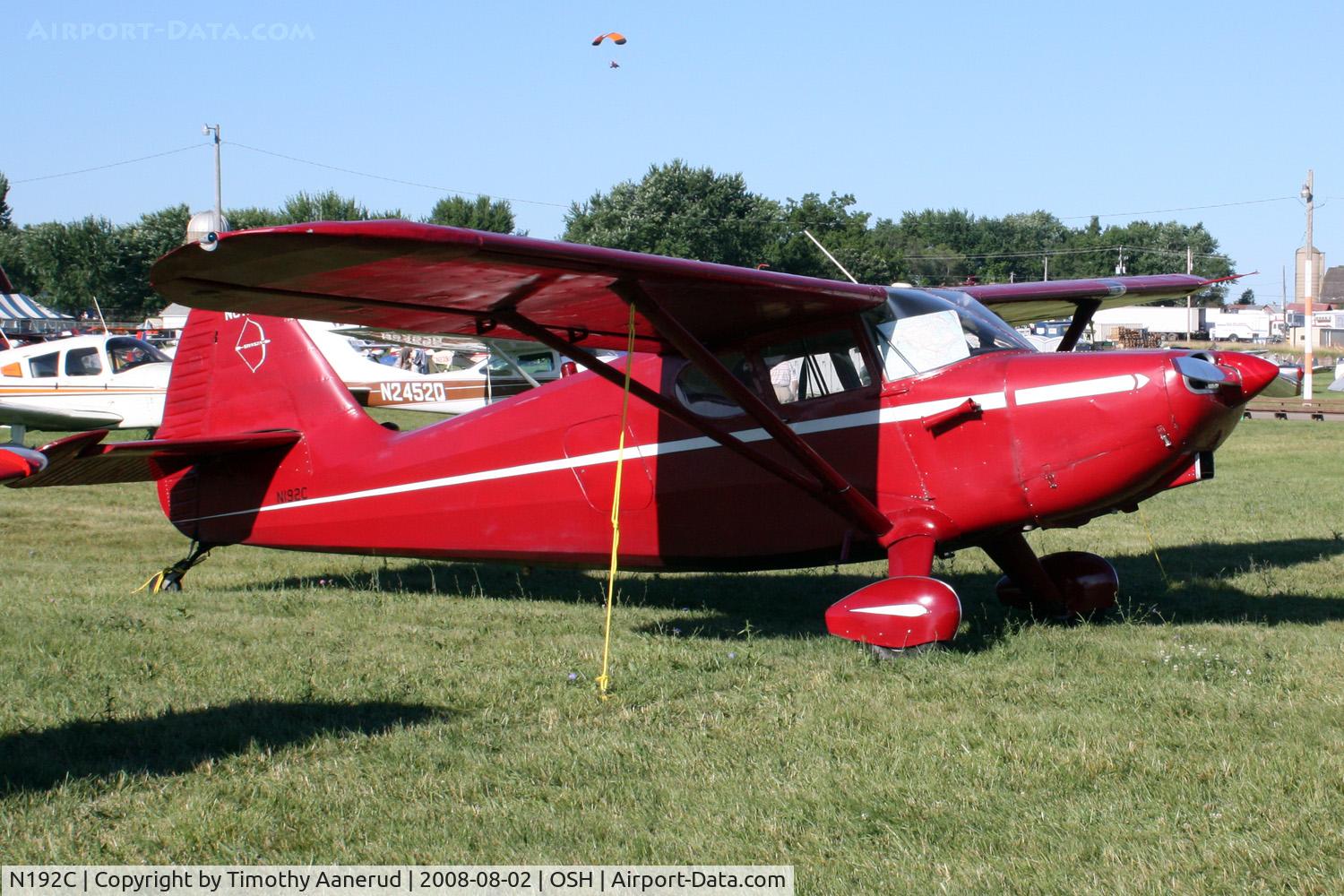 N192C, 1947 Stinson 108-2 Voyager C/N 108-3192, EAA AirVenture 2008