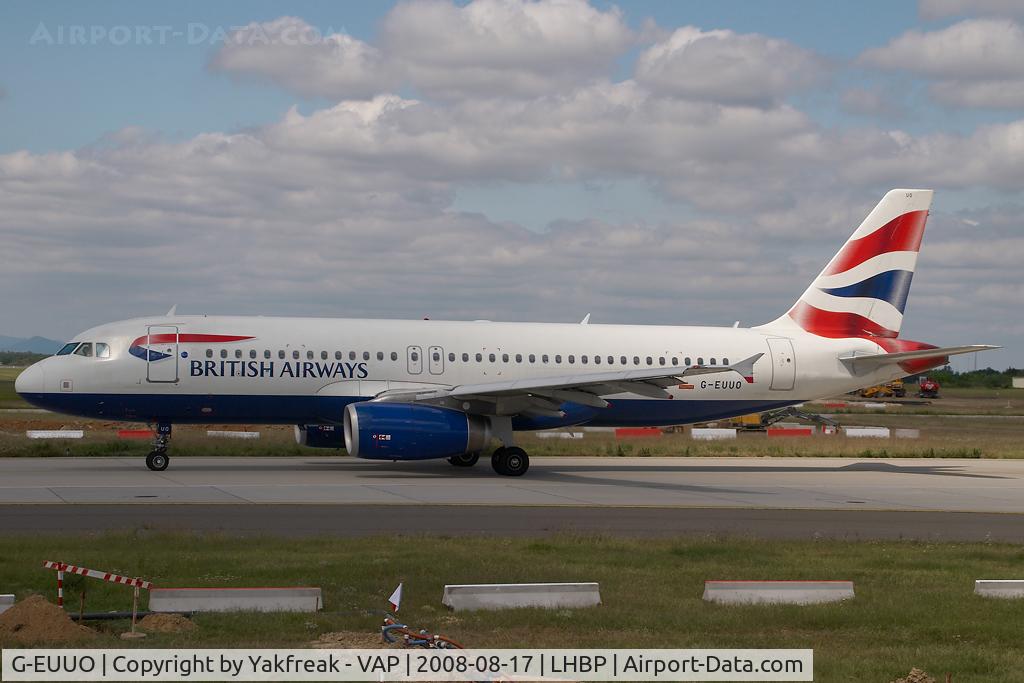 G-EUUO, 2003 Airbus A320-232 C/N 1958, British Airways Airbus 320