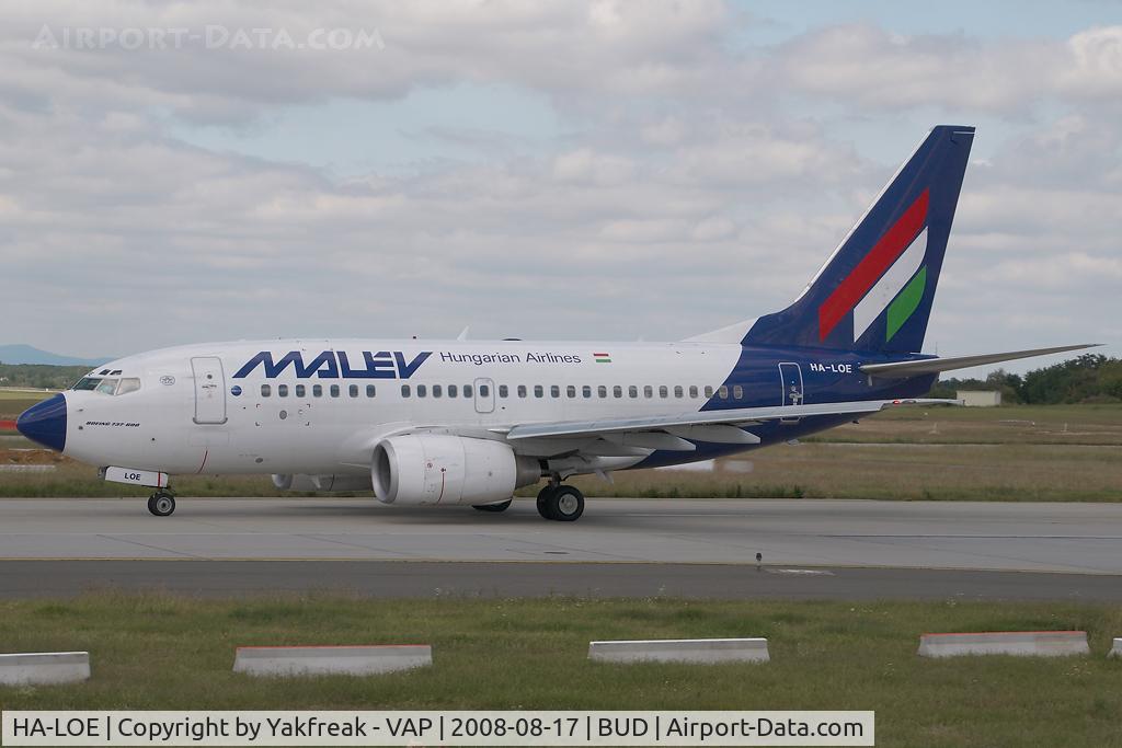 HA-LOE, 2003 Boeing 737-6Q8 C/N 28260, Malev Boeing 737-600
