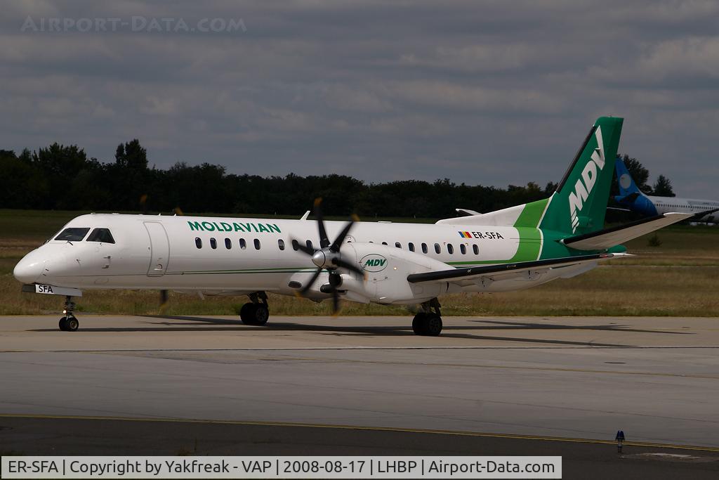 ER-SFA, 1998 Saab 2000 C/N 2000-056, Moldavian Airlines Saab 2000