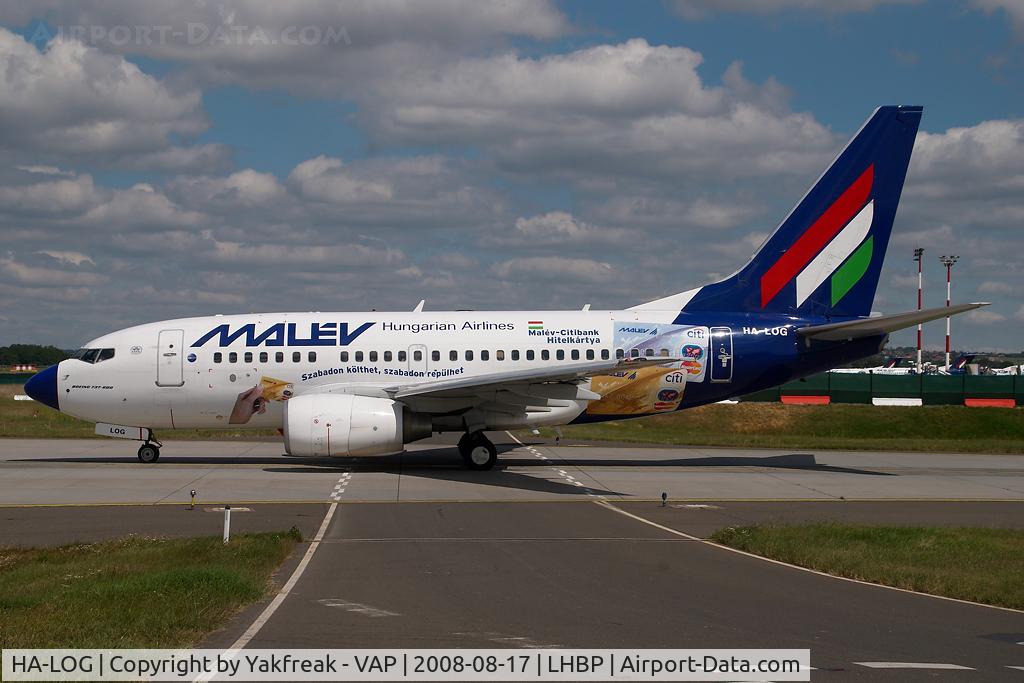 HA-LOG, 2004 Boeing 737-6Q8 C/N 28261, Malev Boeing 737-600 in special colors