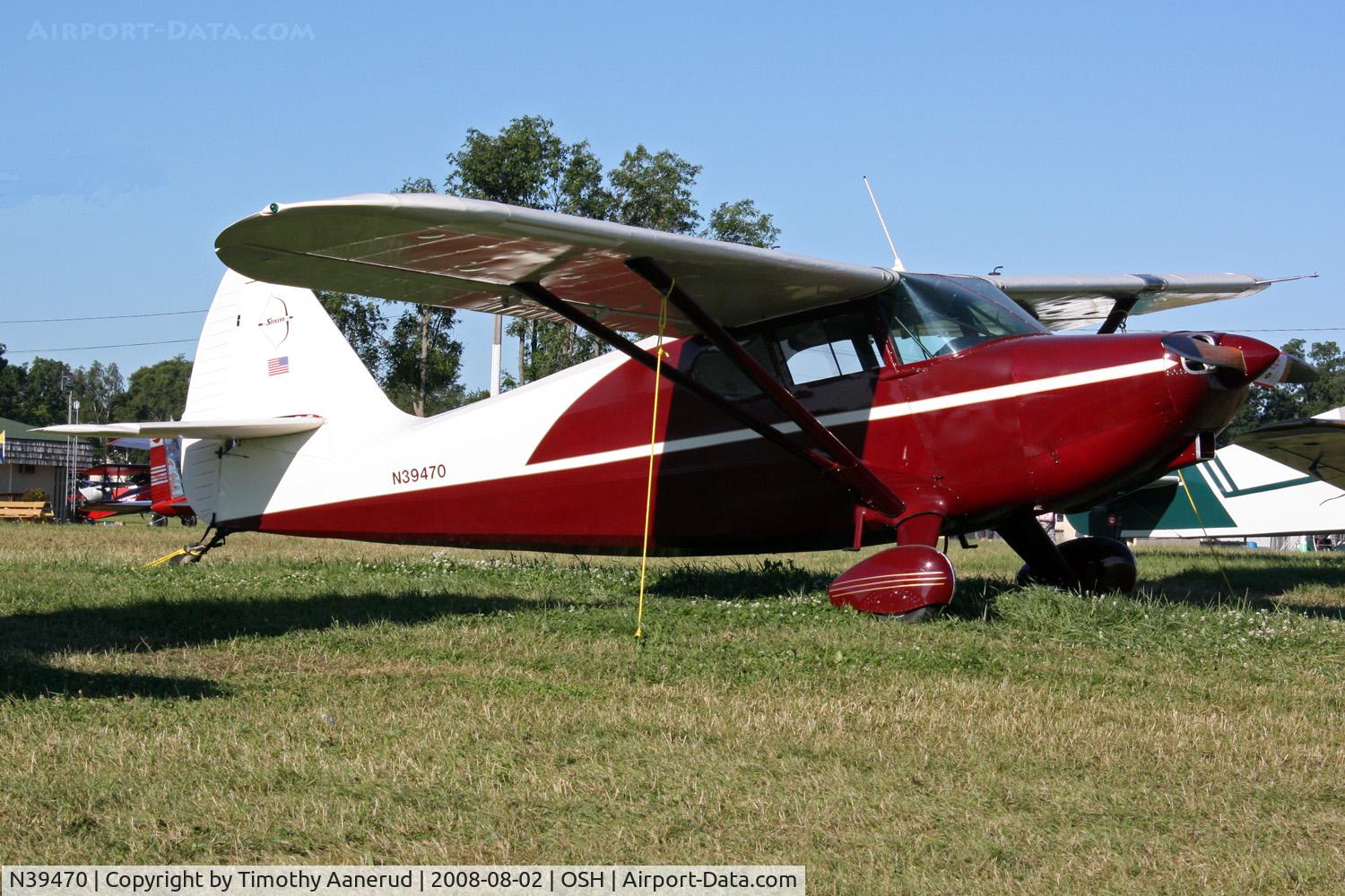 N39470, 1946 Stinson 108 Voyager C/N 108-39, EAA AirVenture 2008