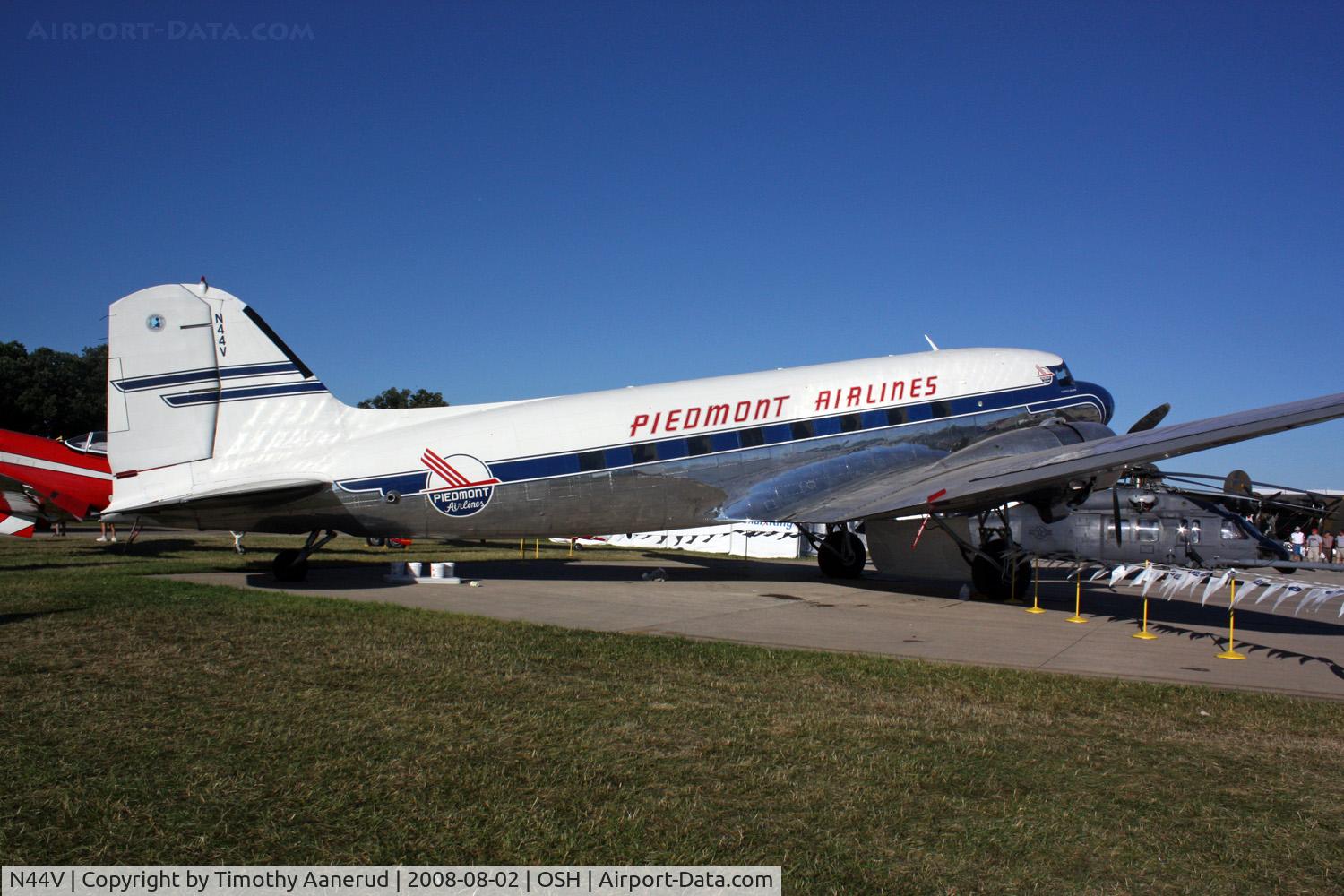 N44V, 1942 Douglas DC-3 C/N 4545, EAA AirVenture 2008