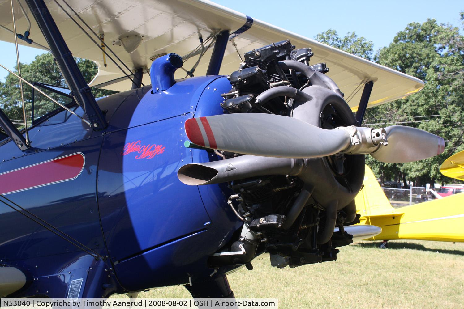 N53040, 1941 Boeing A75N1(PT17) C/N 75-799, EAA AirVenture 2008
