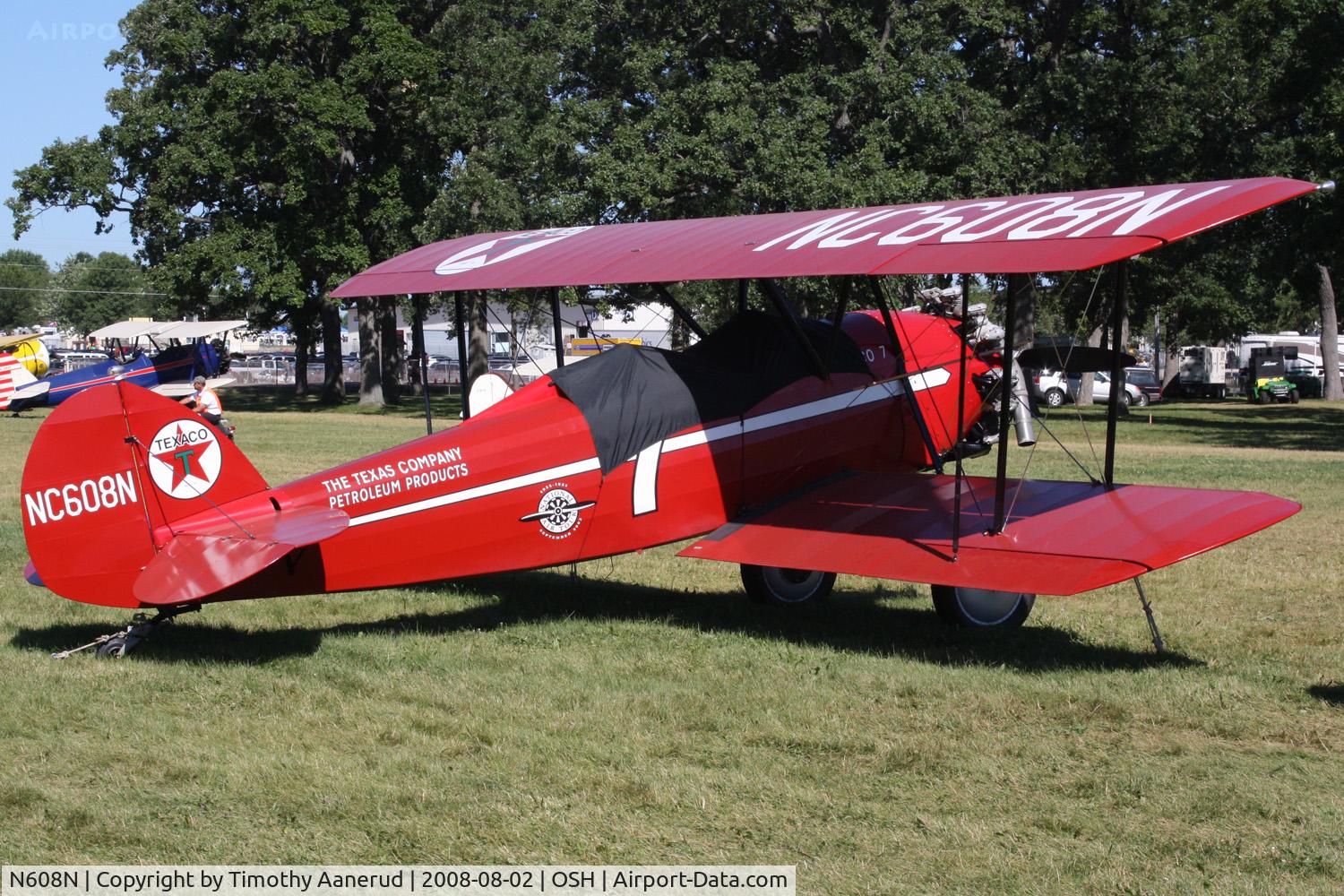 N608N, 1929 Waco ASO C/N 3070, EAA AirVenture 2008