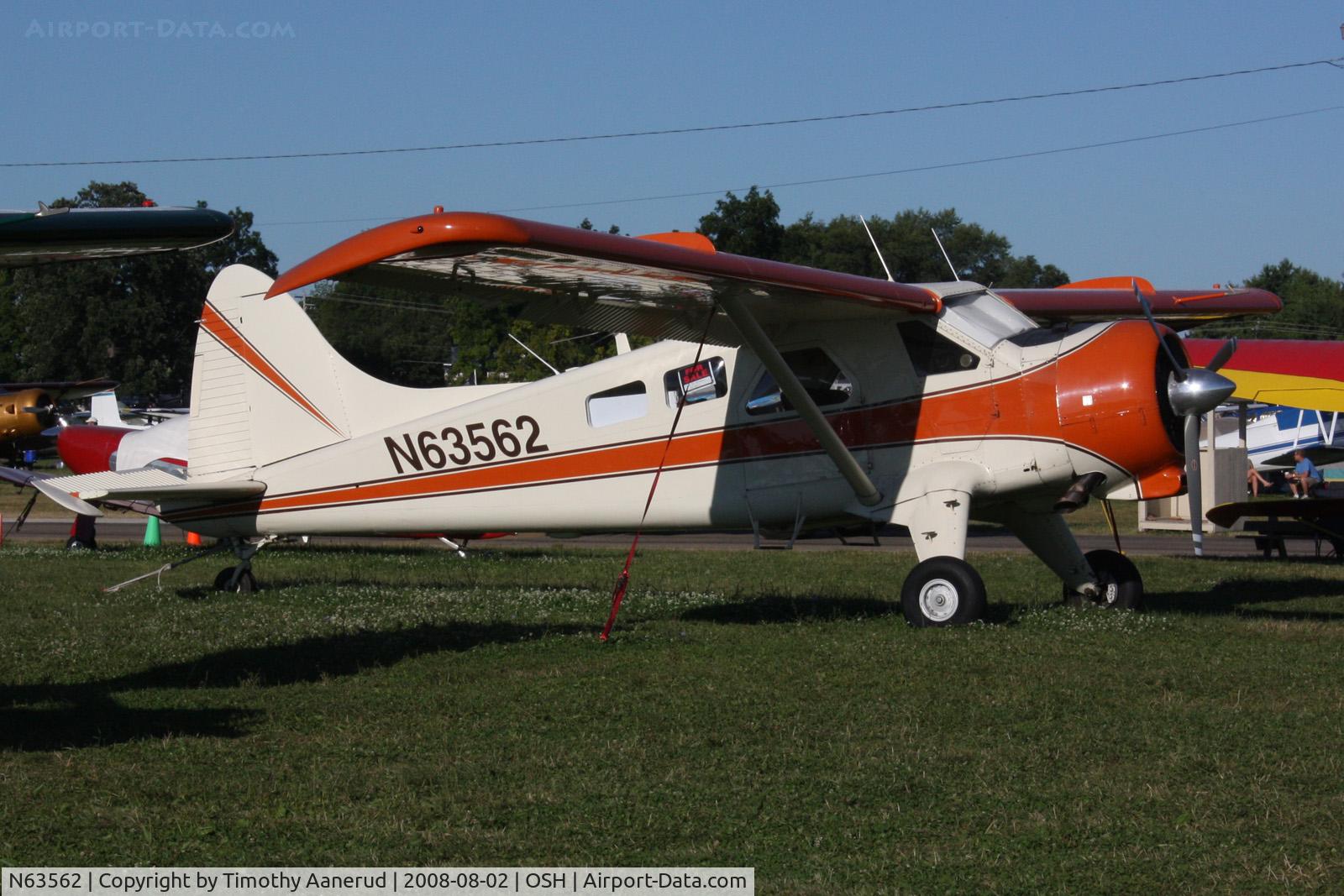 N63562, 1957 De Havilland Canada DHC-2 Beaver Mk.I C/N 1086, EAA AirVenture 2008
