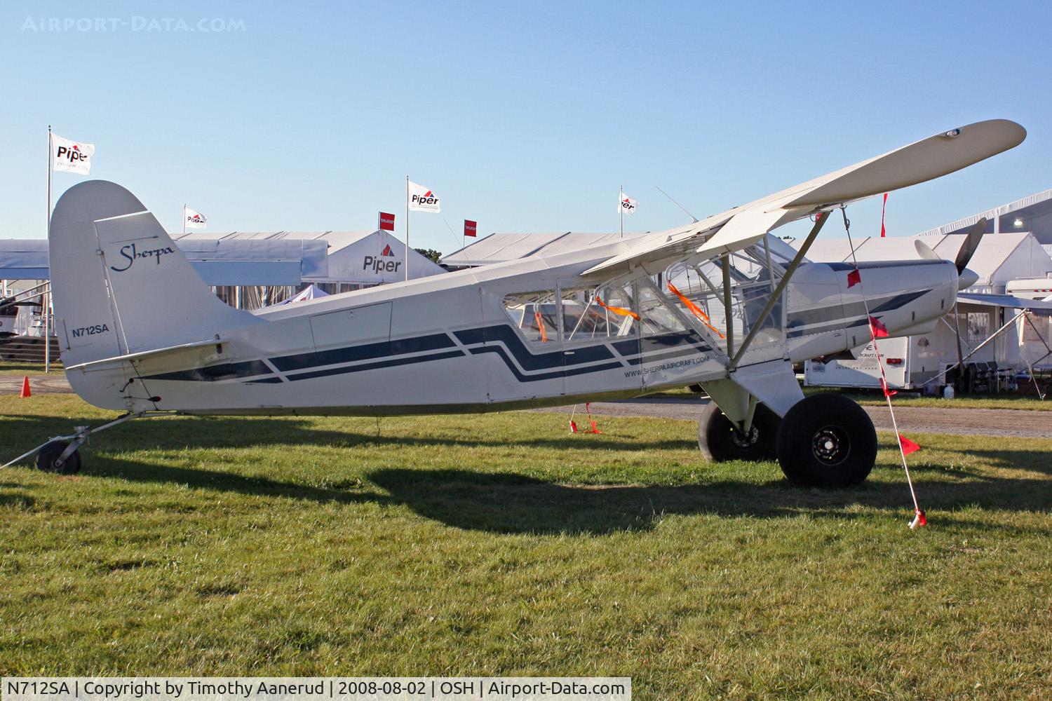 N712SA, 2000 Sherpa K650 C/N 0002, EAA AirVenture 2008