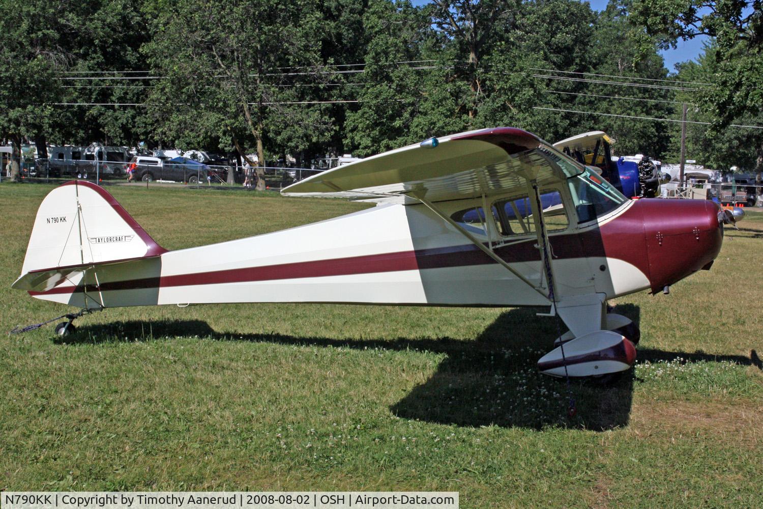 N790KK, 1941 Taylorcraft BC-12-65 C/N 3014, EAA AirVenture 2008