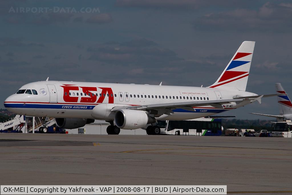 OK-MEI, 2007 Airbus A320-214 C/N 3060, CSA Airbus 320