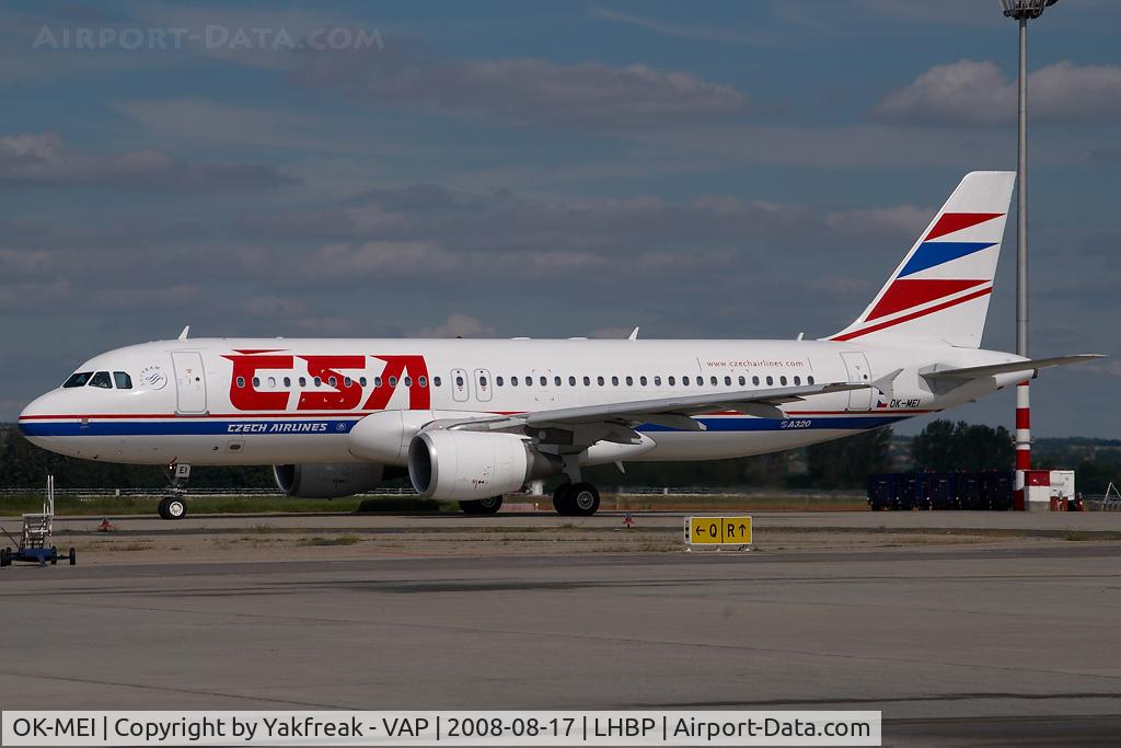 OK-MEI, 2007 Airbus A320-214 C/N 3060, CSA Airbus 320