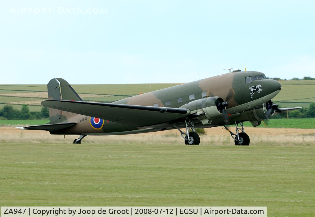 ZA947, 1943 Douglas C-47A-60-DL Dakota III C/N 10200, The BBMF Dakota is now in the colours of 267 Sq.