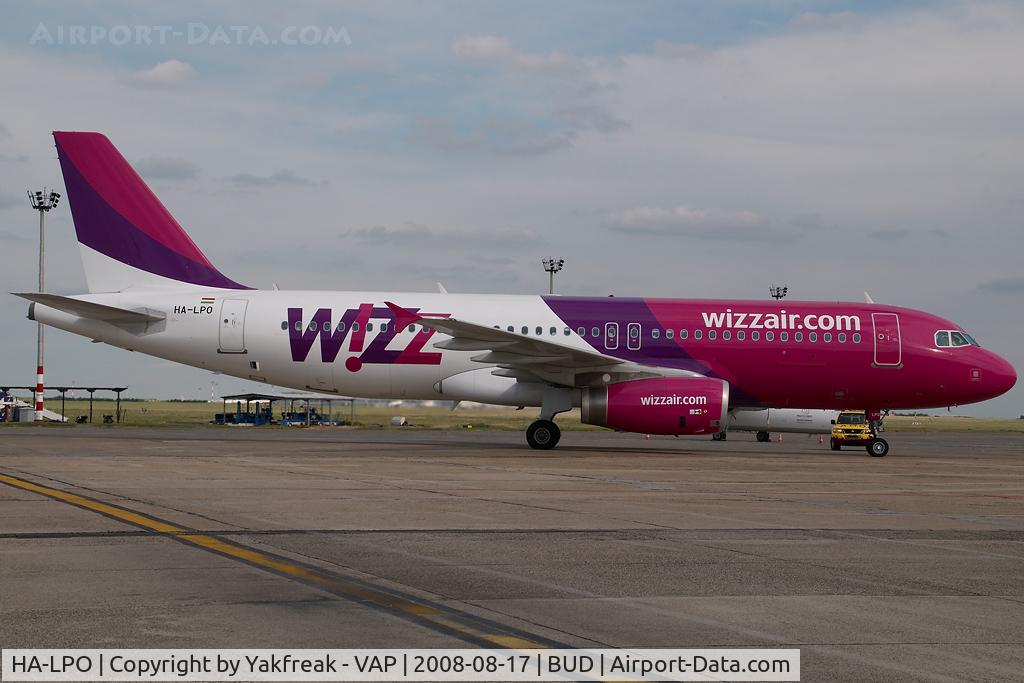 HA-LPO, 2008 Airbus A320-232 C/N 3384, Wizzair Airbus 320
