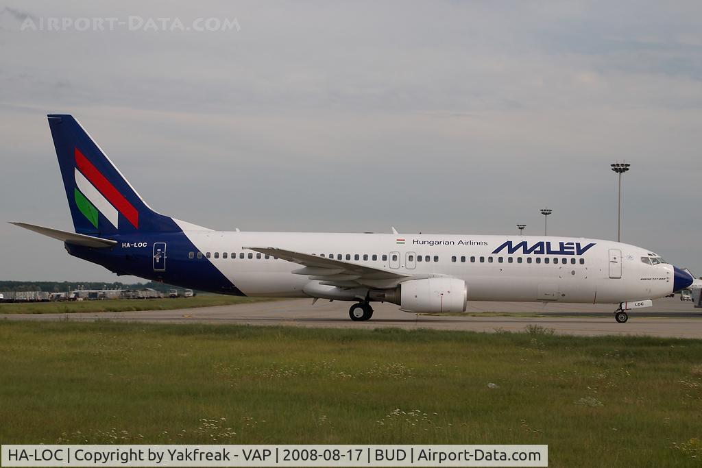 HA-LOC, 2003 Boeing 737-8Q8 C/N 32797, Malev Boeing 737-800