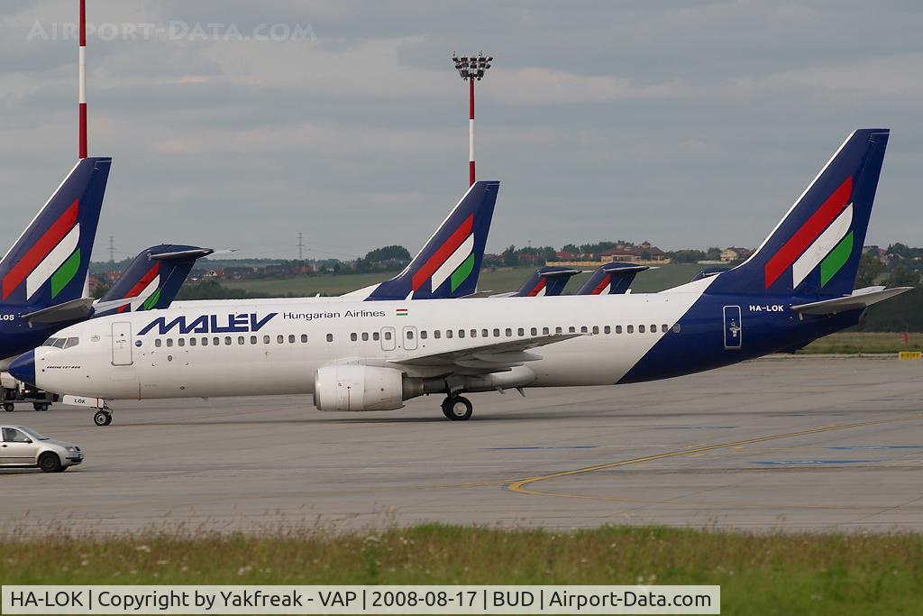HA-LOK, 2004 Boeing 737-8Q8 C/N 30669, Malev Boeing 737-800