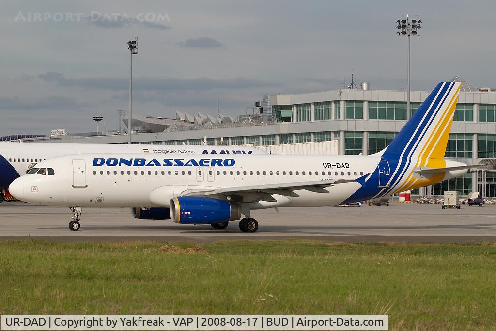UR-DAD, 1997 Airbus A320-233 C/N 747, Donbassaero Airbus A320